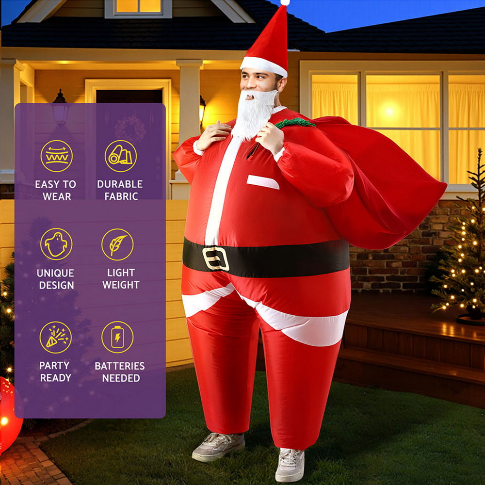 Inflatable Santa Claus Costume