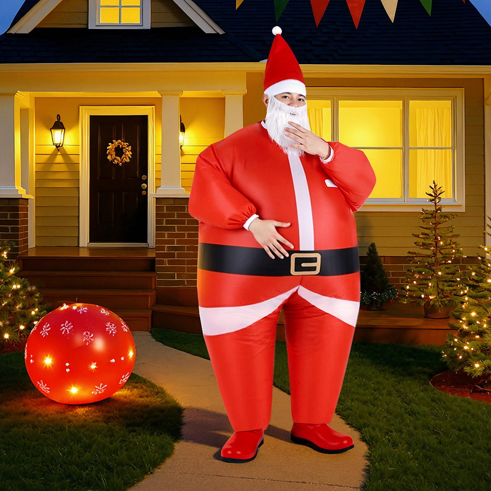 Inflatable Santa Claus Costume