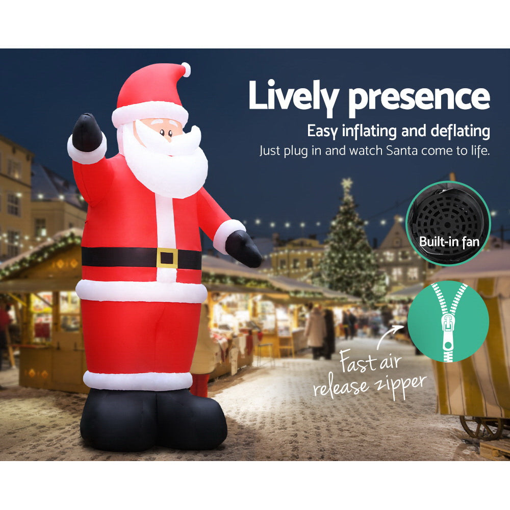 5 metre Inflatable Santa - HUGE!!