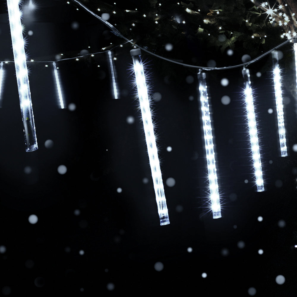 12M Christmas Lights Icicle Light 960 LED Falling Meteor