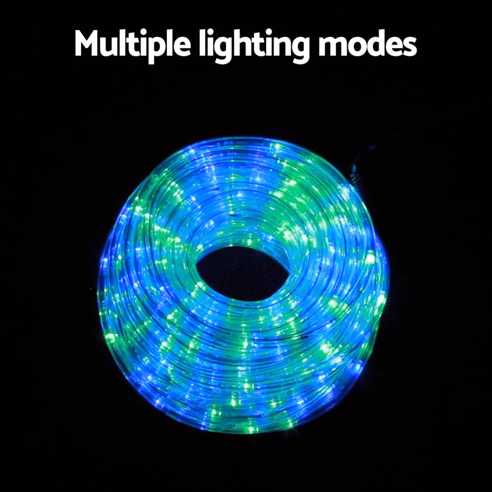 20M Christmas Lights String Rope Light with 600 LEDs