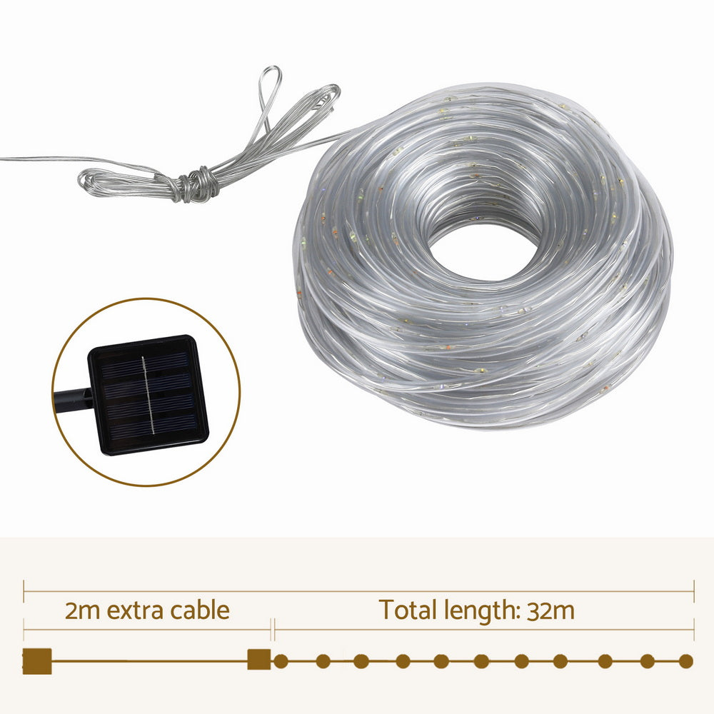 30M Colourful rope fairy lights - 300 LEDs