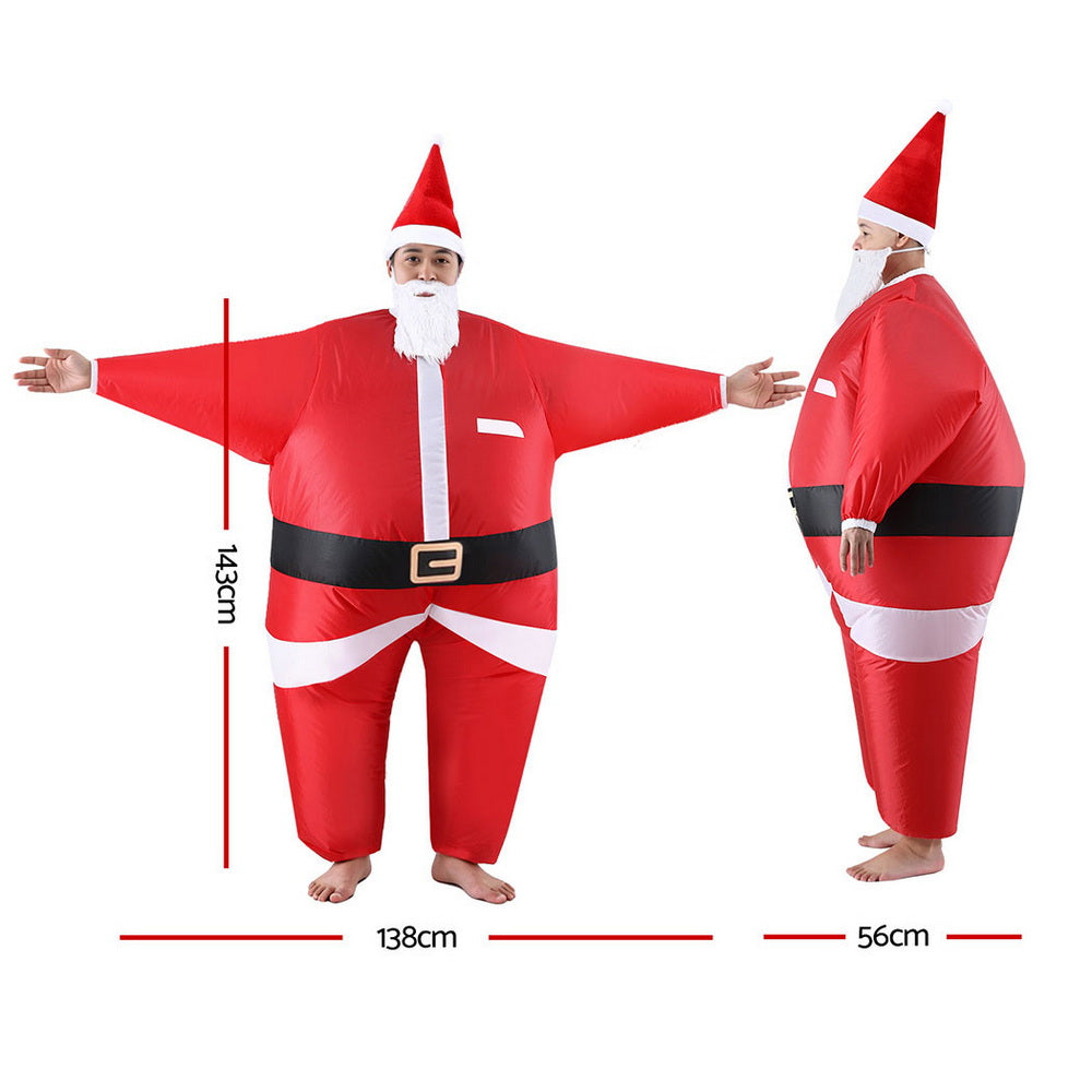Inflatable Santa Claus Costume
