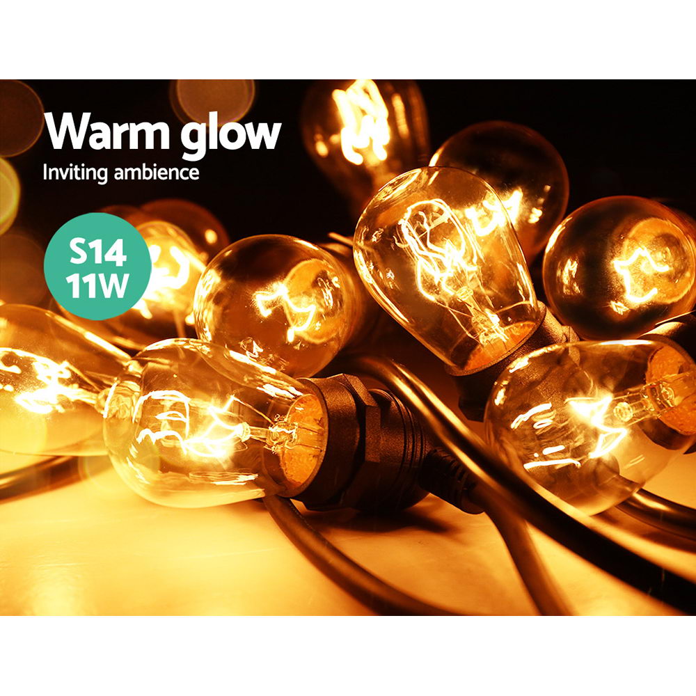 20m LED Festoon String Lights