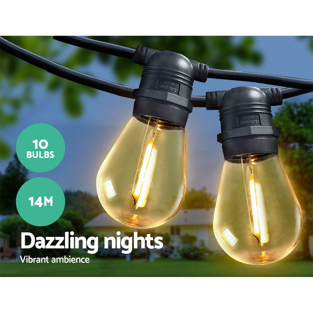14m LED Festoon String Lights
