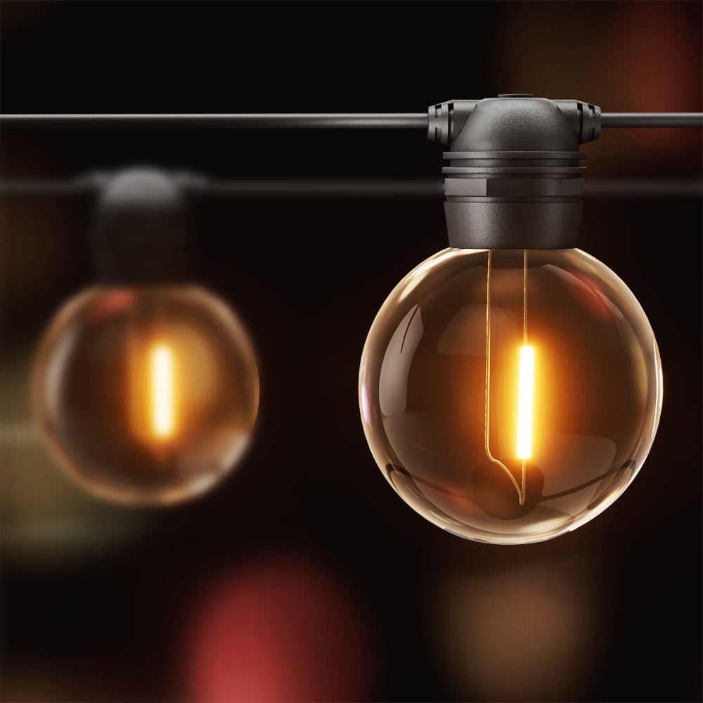 Solar Festoon Lights - 17 metres
