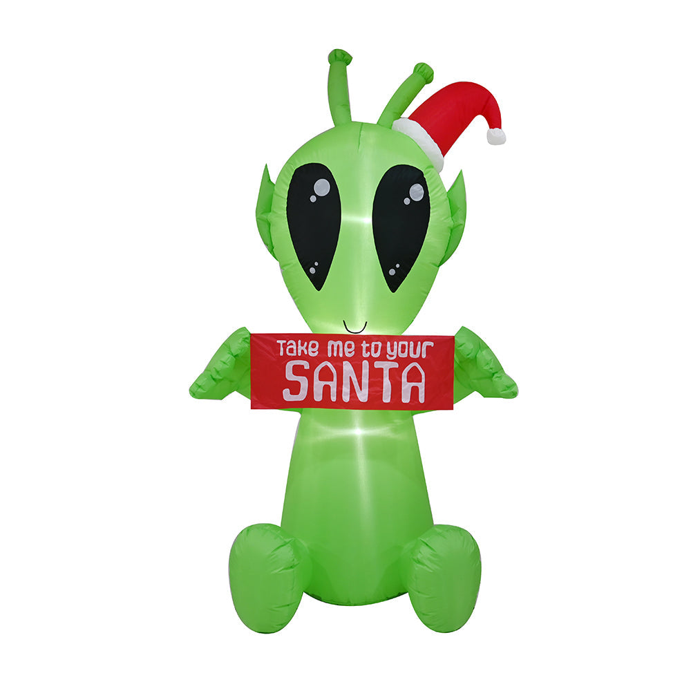 Christmas Alien 210cm