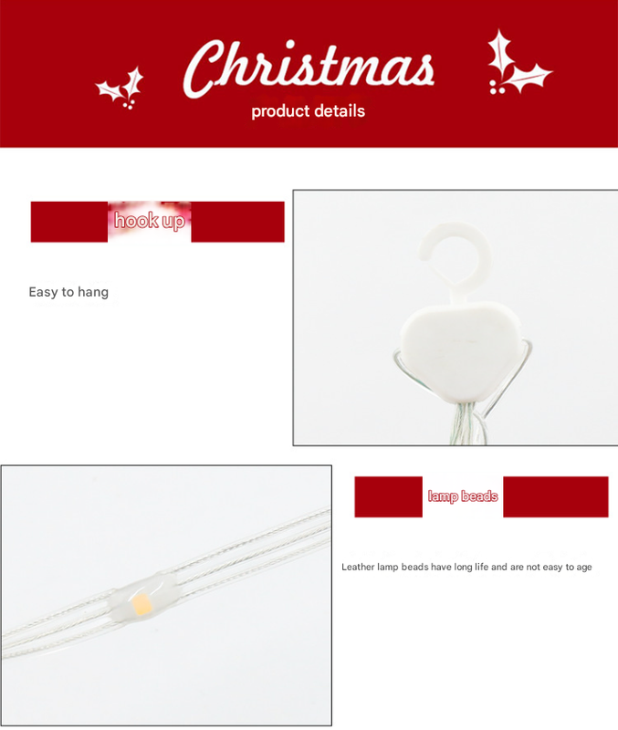 3 metre, Santa Climbing Ladder - LED light
