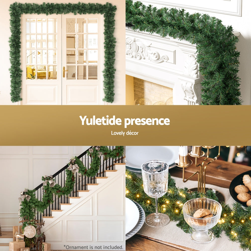 10M Christmas Garland with LED lights