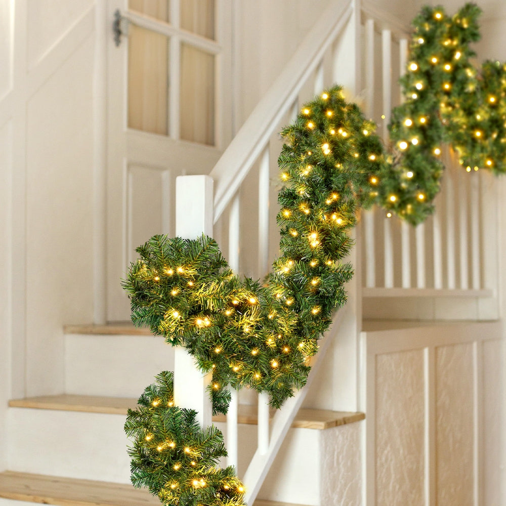 10M Christmas Garland with LED lights
