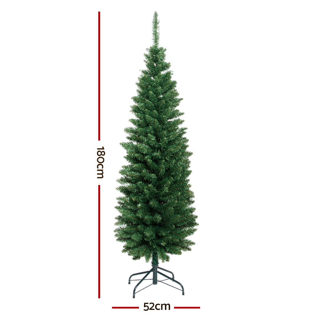 1.8m Slimline Christmas Tree
