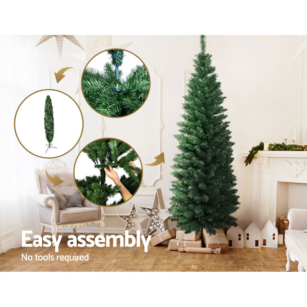 1.8m Slimline Christmas Tree