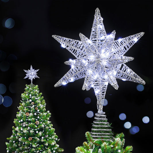 3D Christmas Tree Topper Star