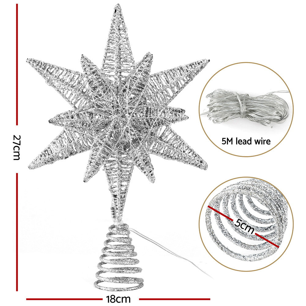 3D Christmas Tree Topper Star