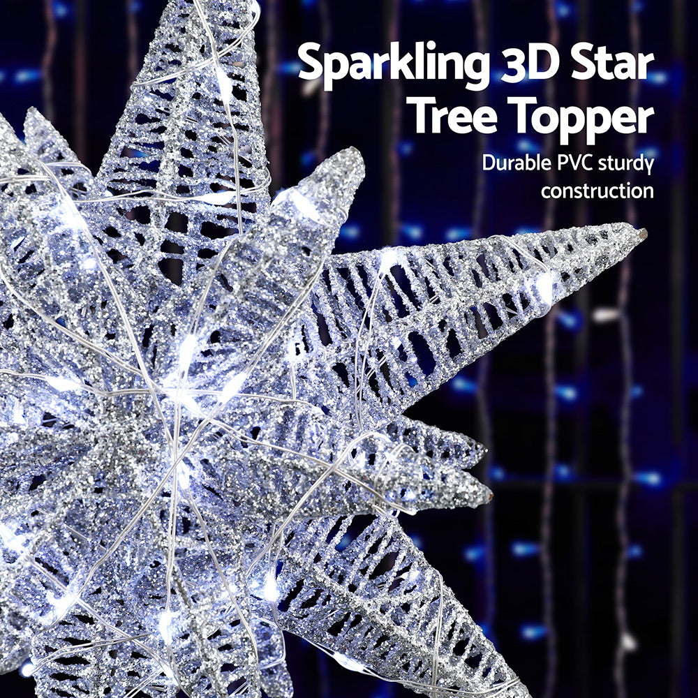 3D Christmas Tree Topper Star