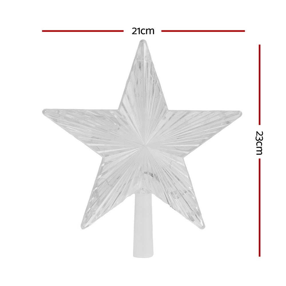 Christmas Tree Topper Star with 80 modes of twinkling
