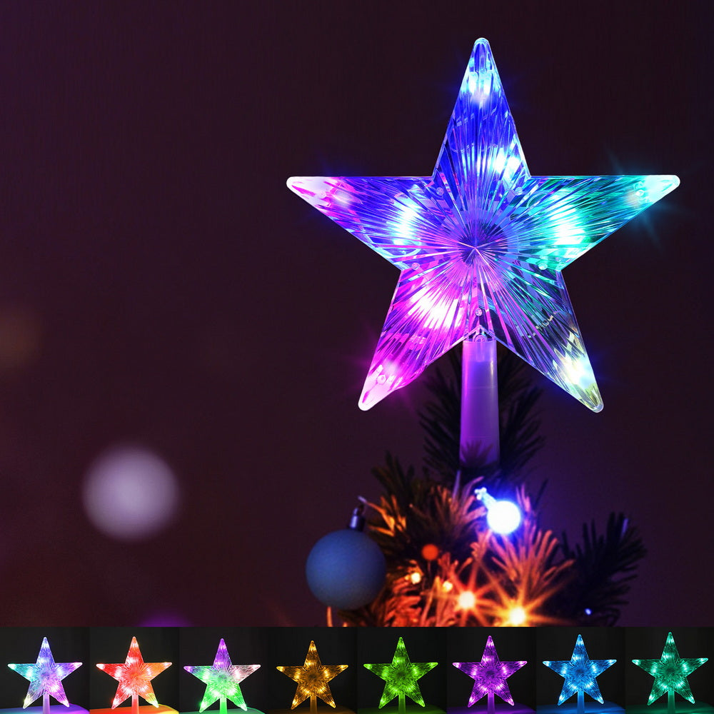 Christmas Tree Topper Star with 80 modes of twinkling