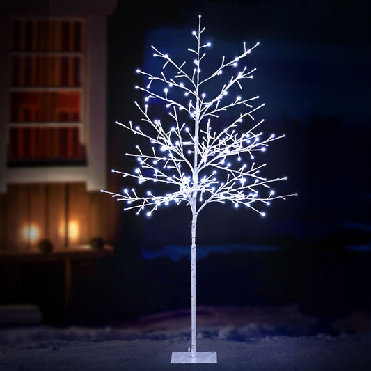 1.5M Christmas Tree with solar lights