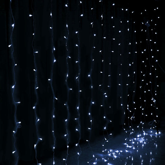 Christmas Lights urtain - 6m x 3m - Cool White