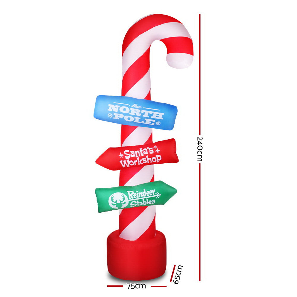 2.4m Inflatable Candy Pole