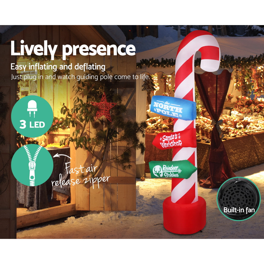 2.4m Inflatable Candy Pole