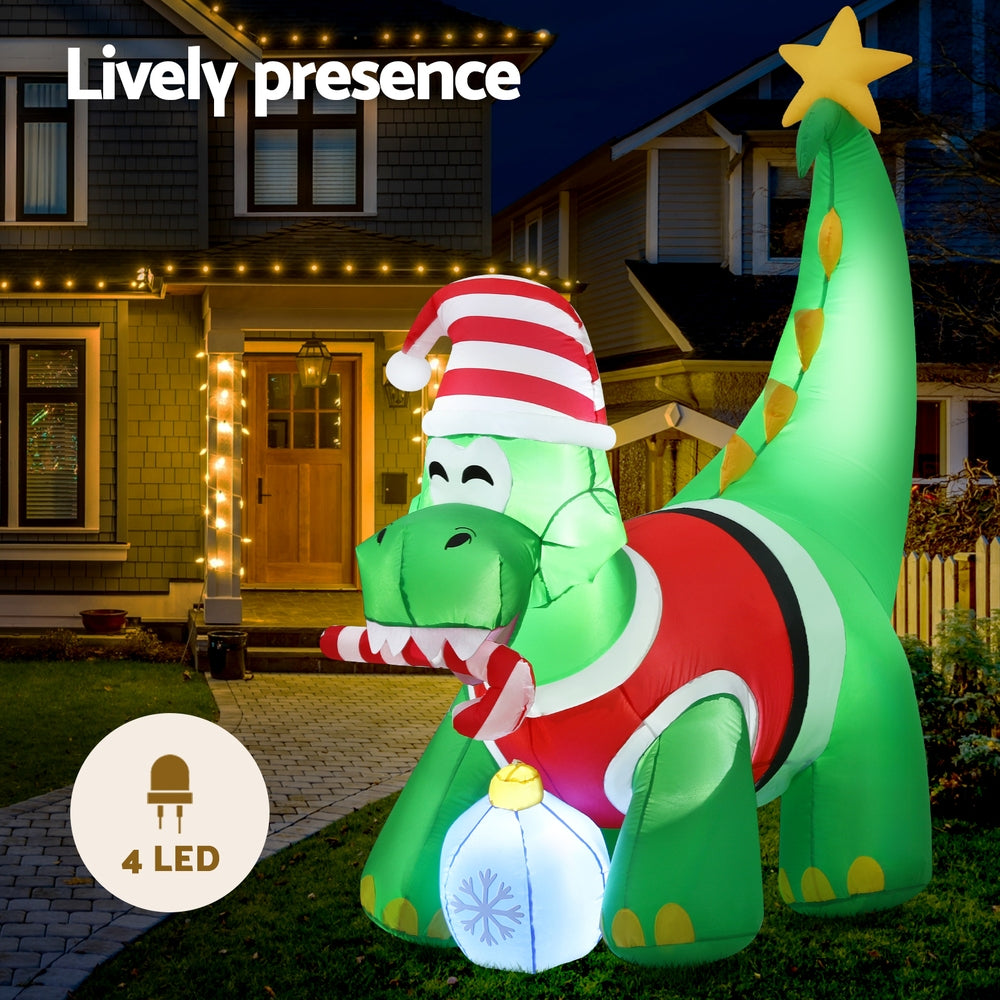 1.86 metre tall Inflatable Dinosaur