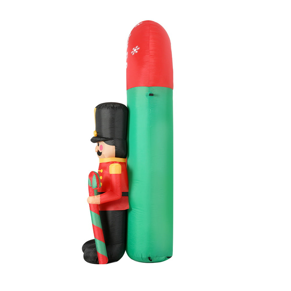 3 metre Inflatable Nutcracker Archway