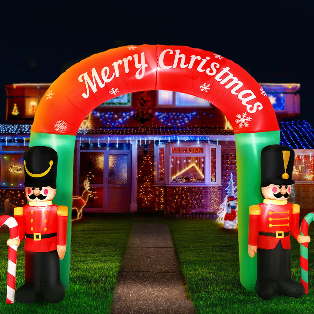 3 metre Inflatable Nutcracker Archway