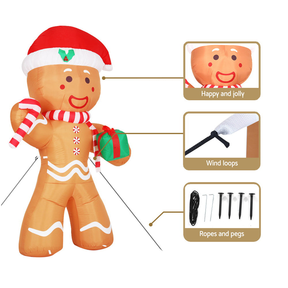 2.4 metre Inflatable Gingerbread