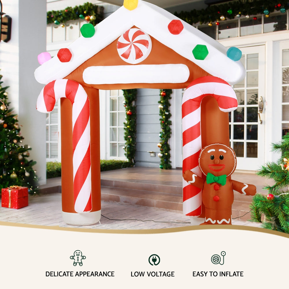 2.8m Gingerbread House archway