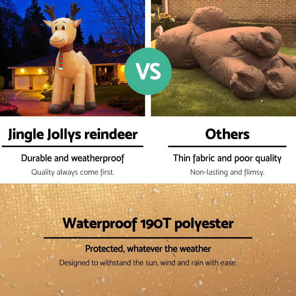 5m HUGE Christmas Inflatable Reindeer