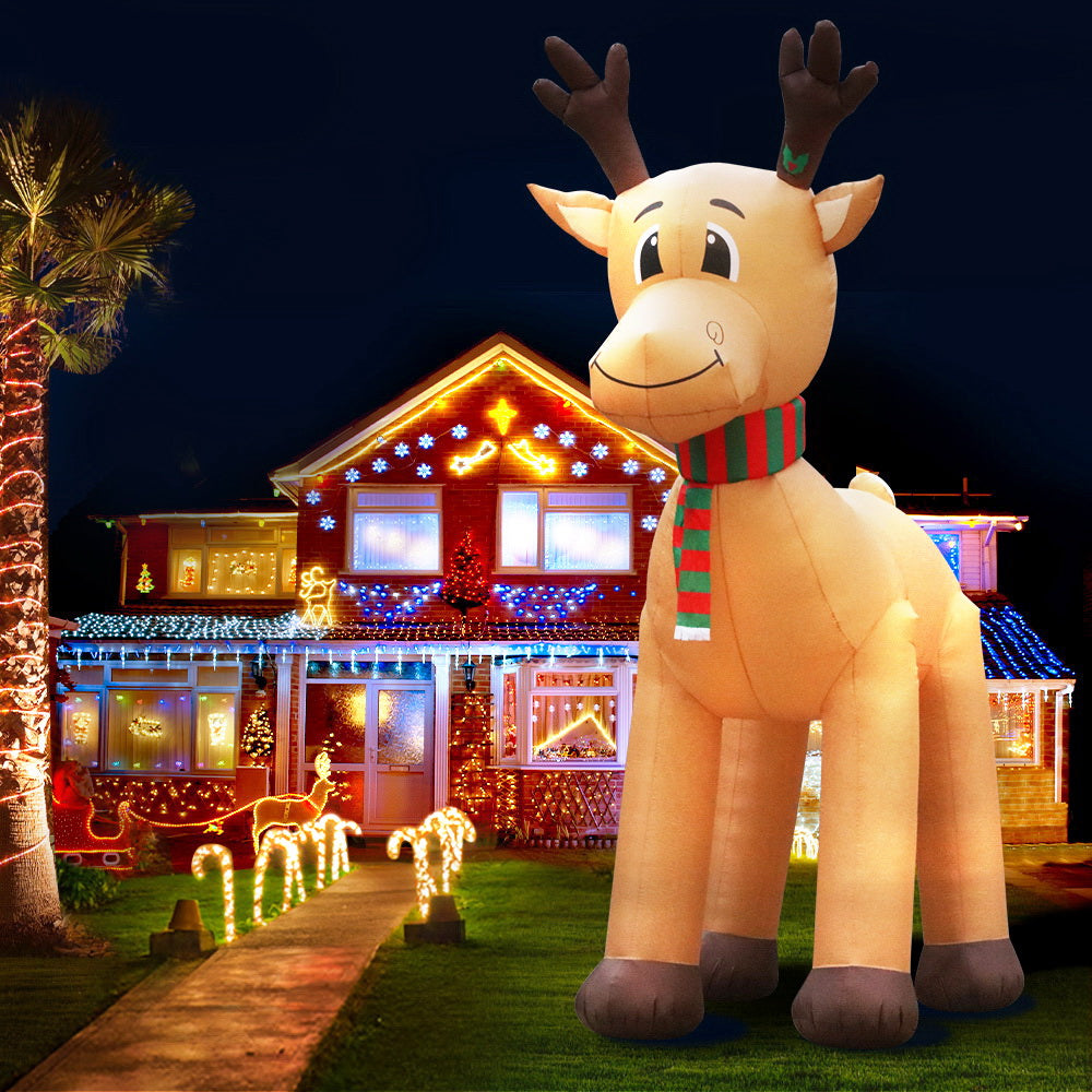 5m HUGE Christmas Inflatable Reindeer
