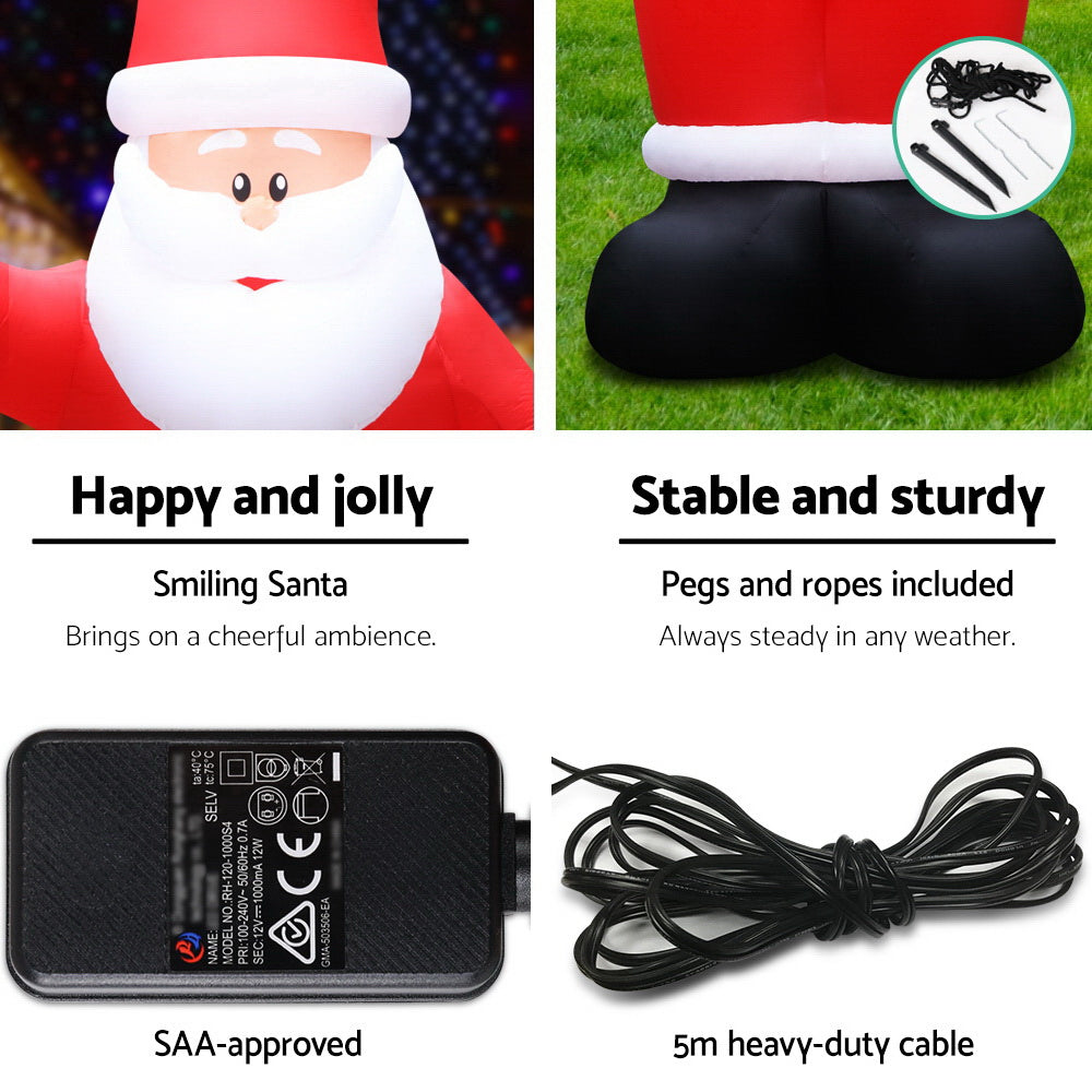 5 metre Inflatable Santa - HUGE!!