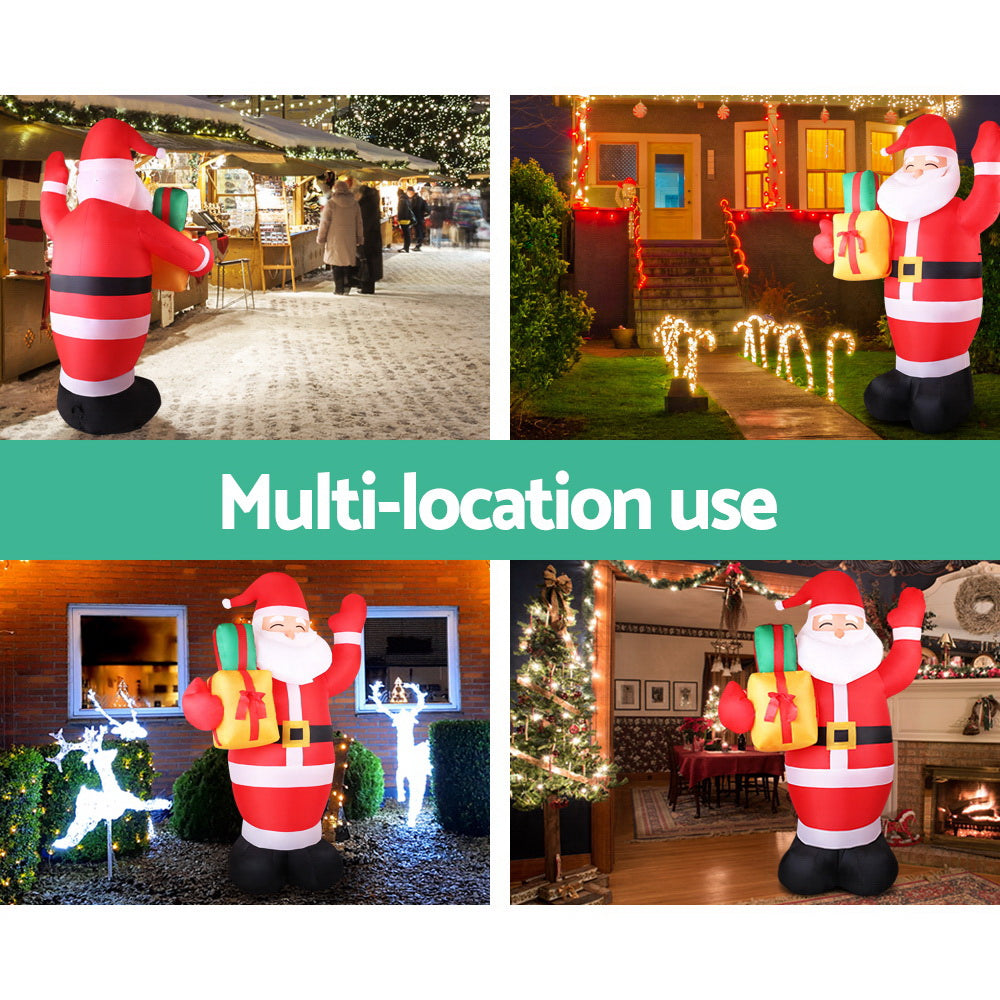 2.4m Inflatable Santa