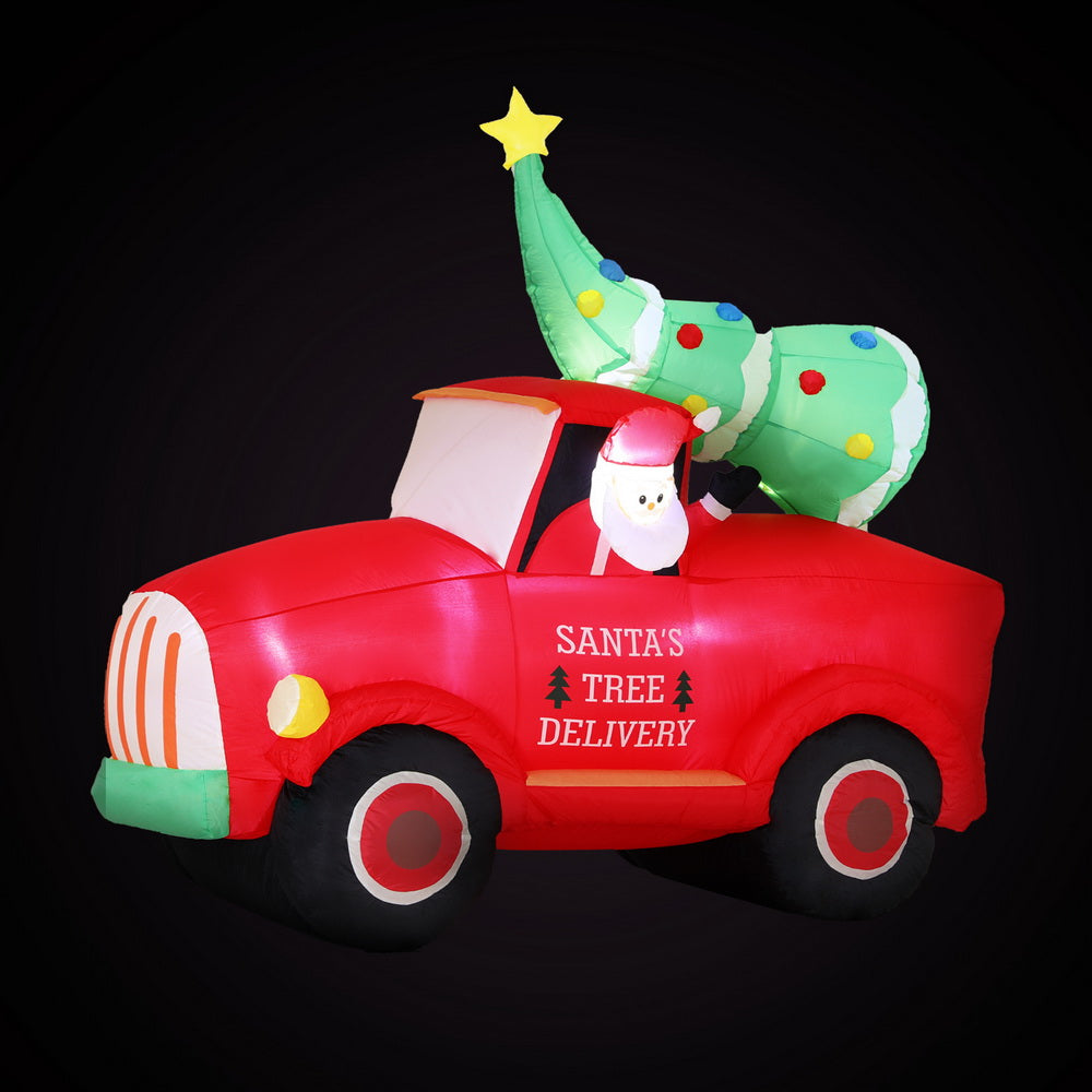 Inflatable Santa Truck 1.6M tall and 1.8m long