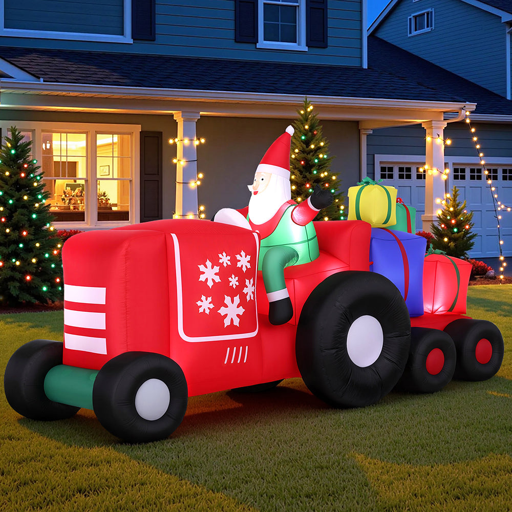 2.6m Inflatable Santa Truck