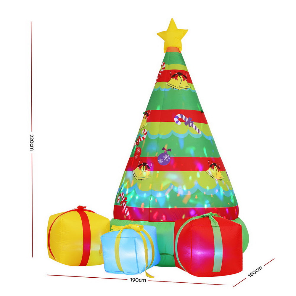 2.2m Inflatable Christmas Tree