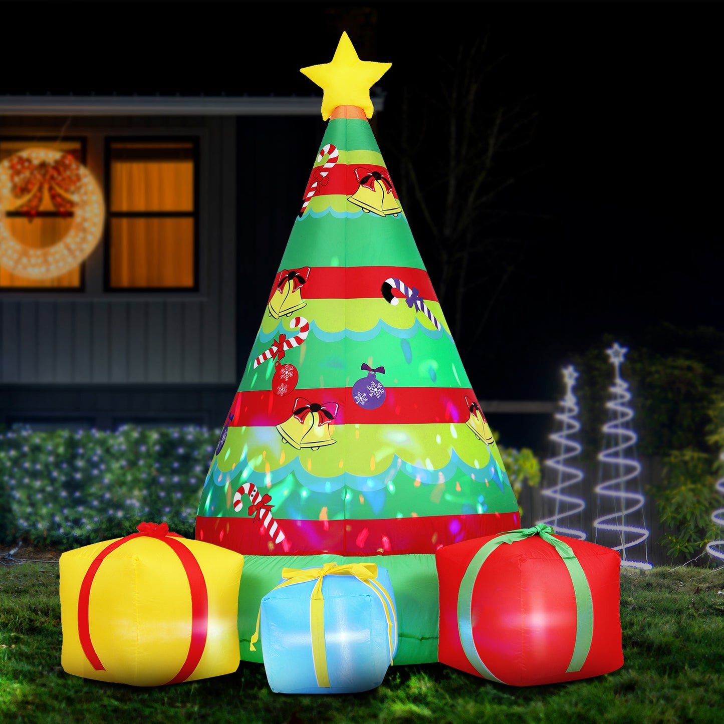 2.2m Inflatable Christmas Tree
