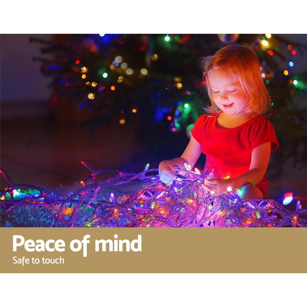 20m Icicle Christmas Lights – 800 LEDs of Sparkling colour