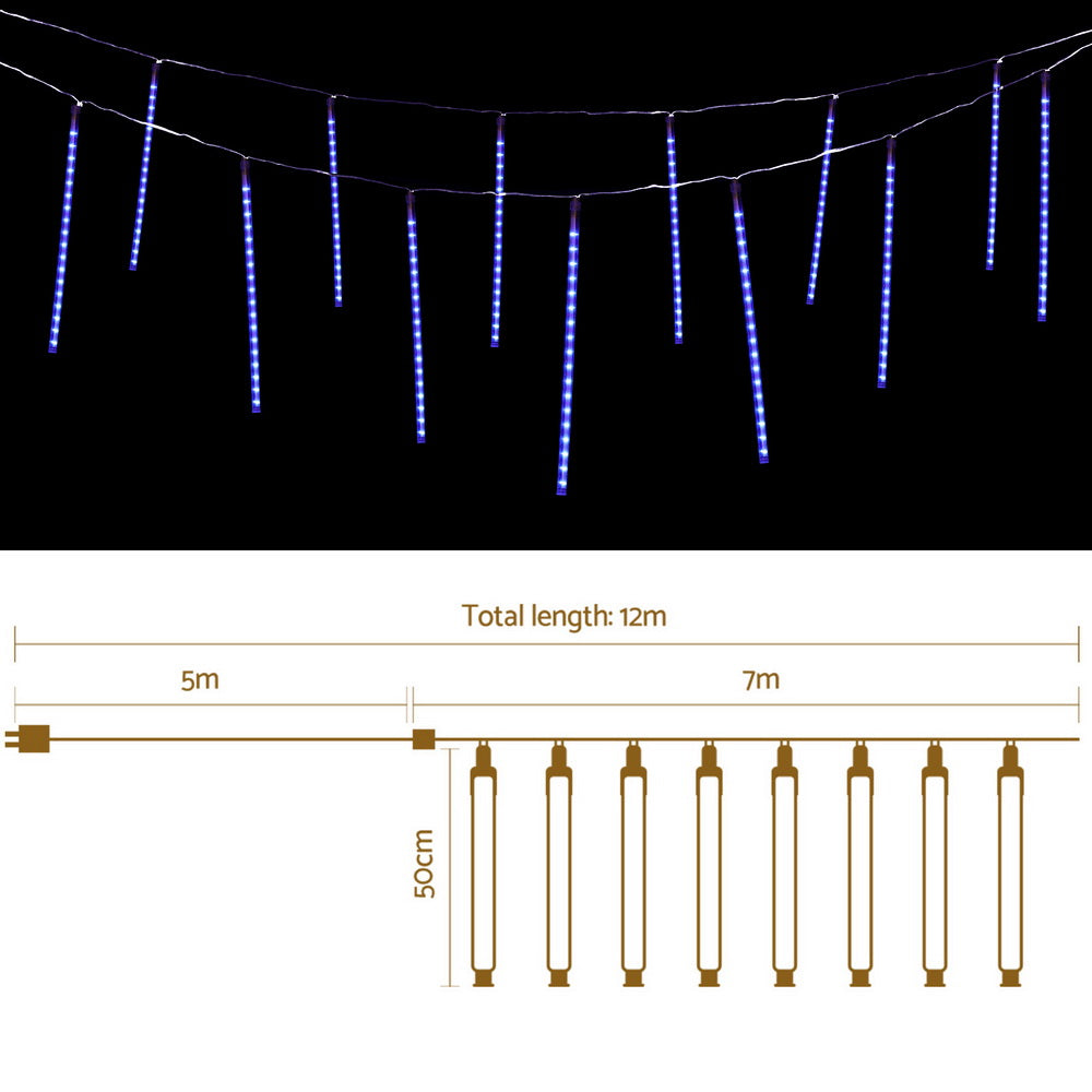 Icicle Light Falling Meteor - 7 metres