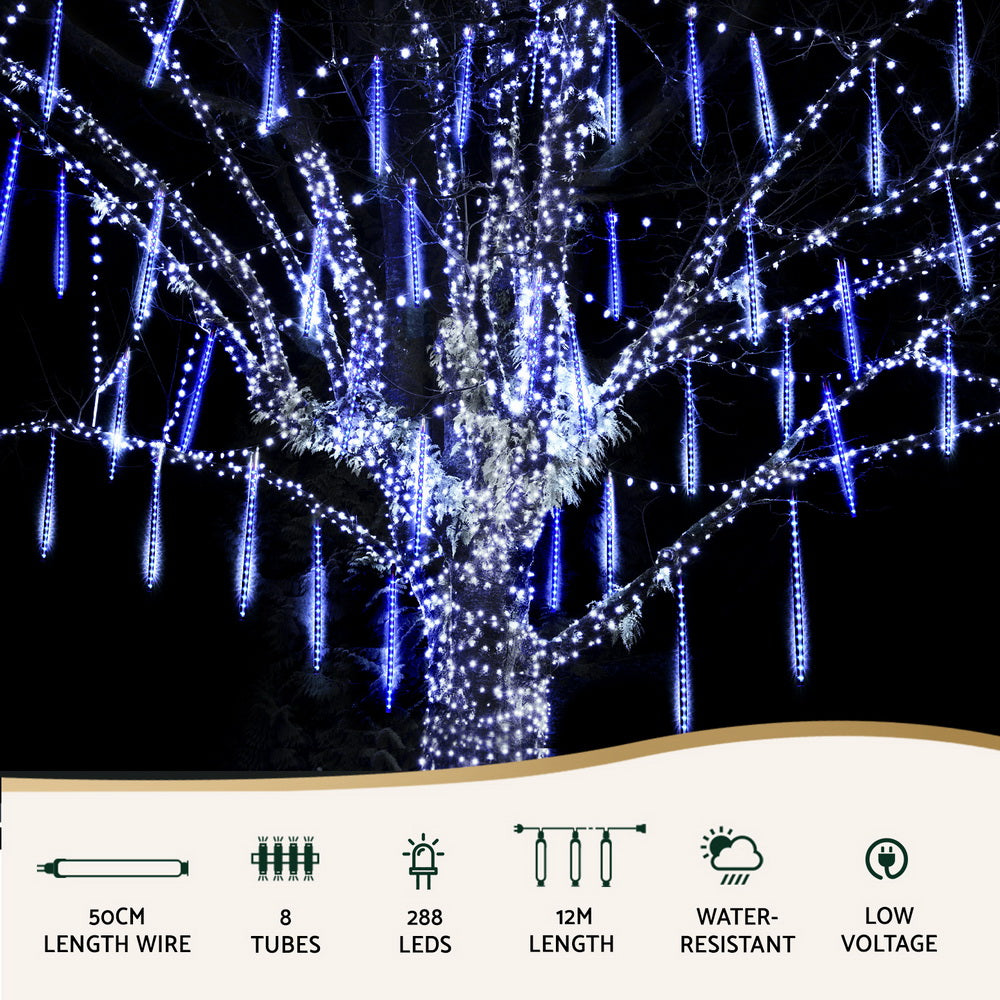 Icicle Light Falling Meteor - 7 metres