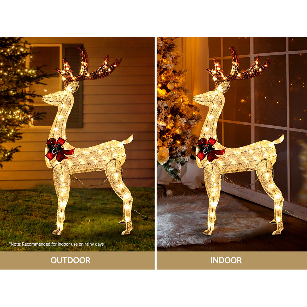 1.5M Reindeer with 100 LED lights