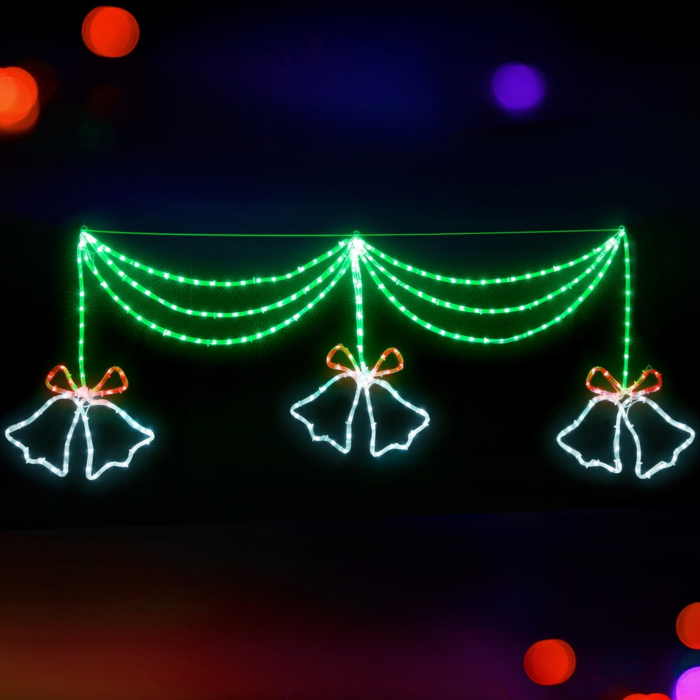 8m Christmas bells with 288 LEDs
