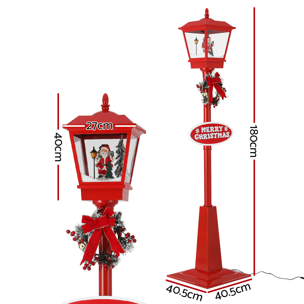 1.8M Christmas Lamp Post LED lights
