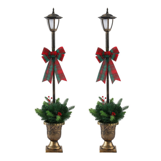 1.25 lamp posts with 50 LED fairy lights - indoors or outdoors
