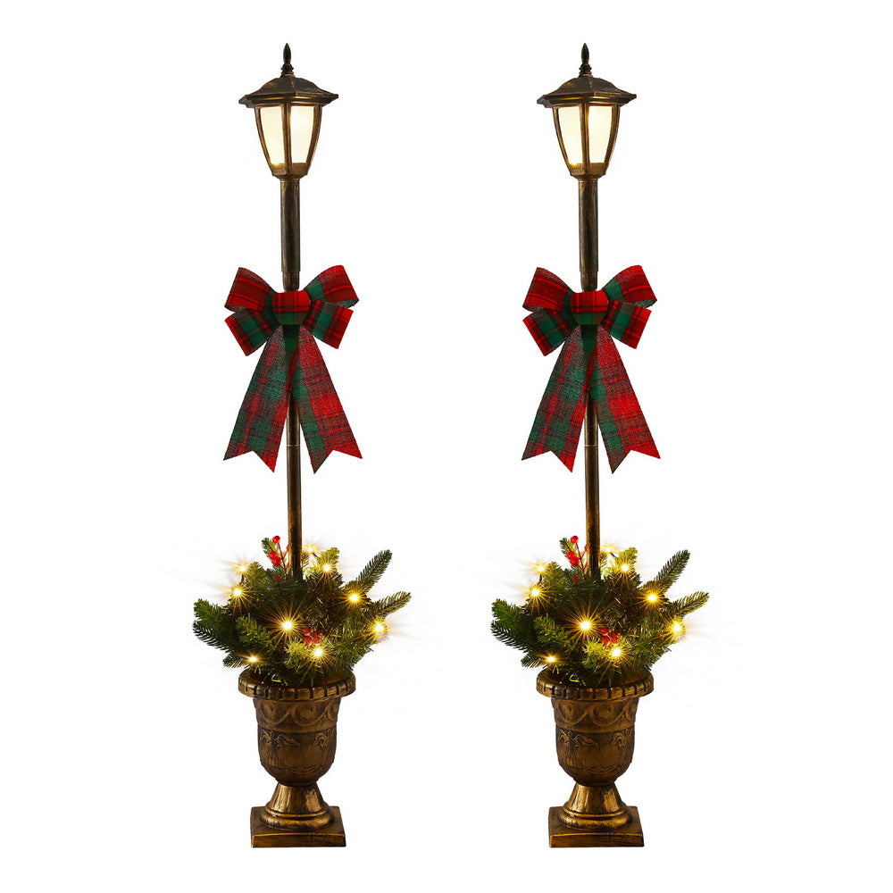 1.25 lamp posts with 50 LED fairy lights - indoors or outdoors