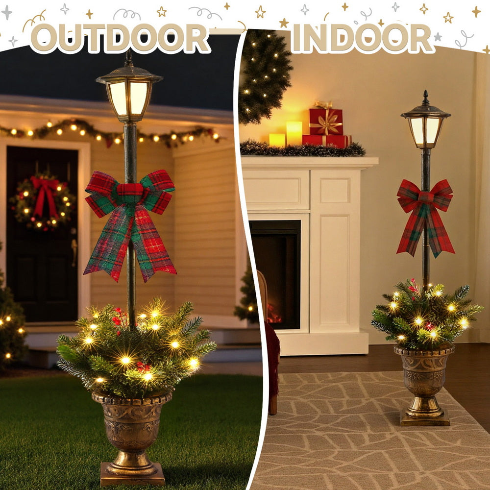 1.25 lamp posts with 50 LED fairy lights - indoors or outdoors