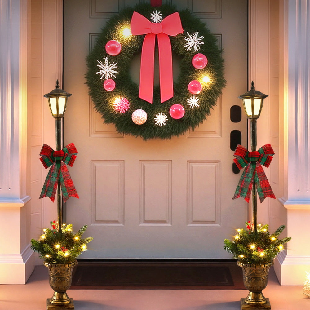 1.25 lamp posts with 50 LED fairy lights - indoors or outdoors