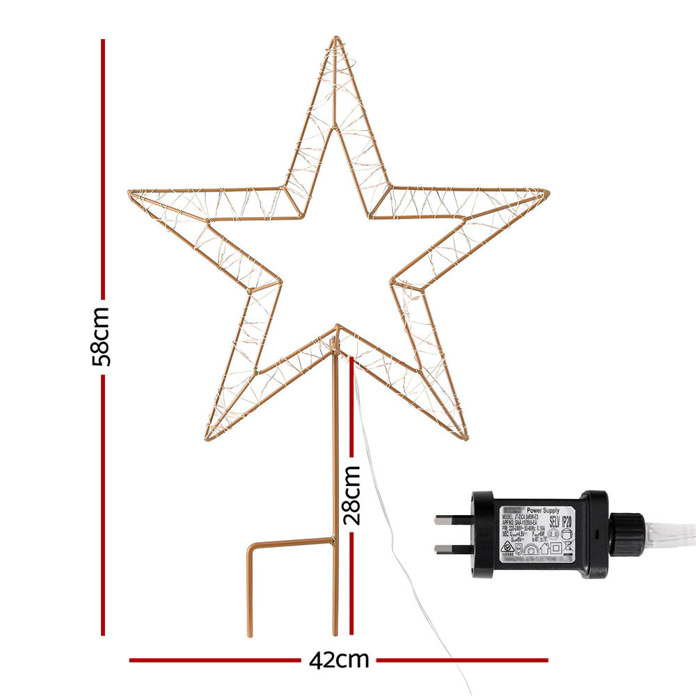 Star-Shaped Ground Light