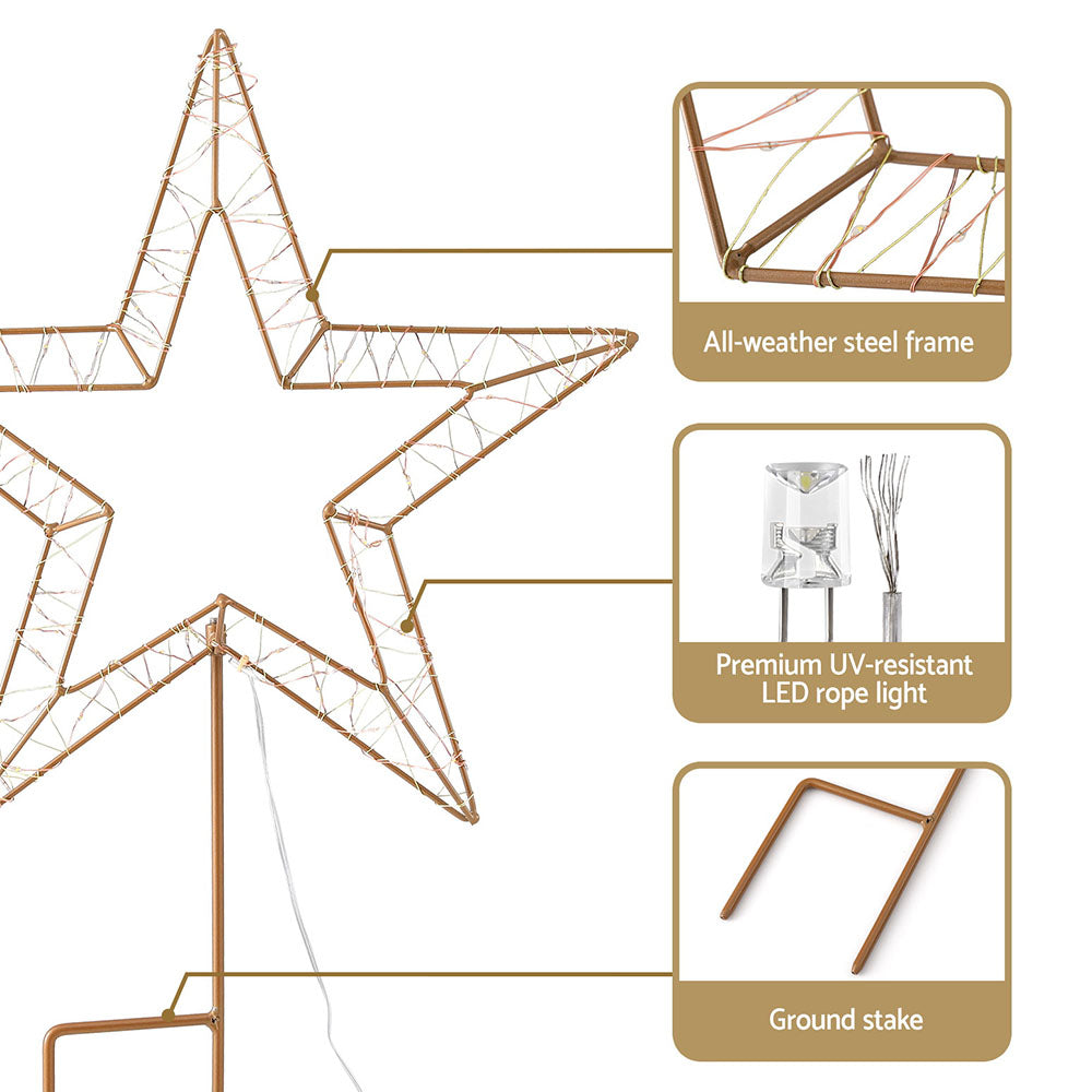 Star-Shaped Ground Light